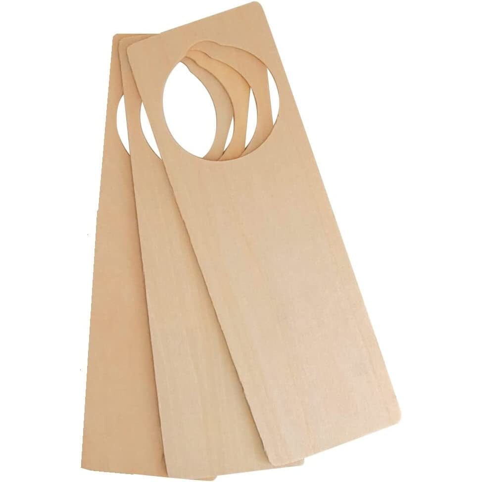 Wood Door Hangers Arts & Crafts Hygloss