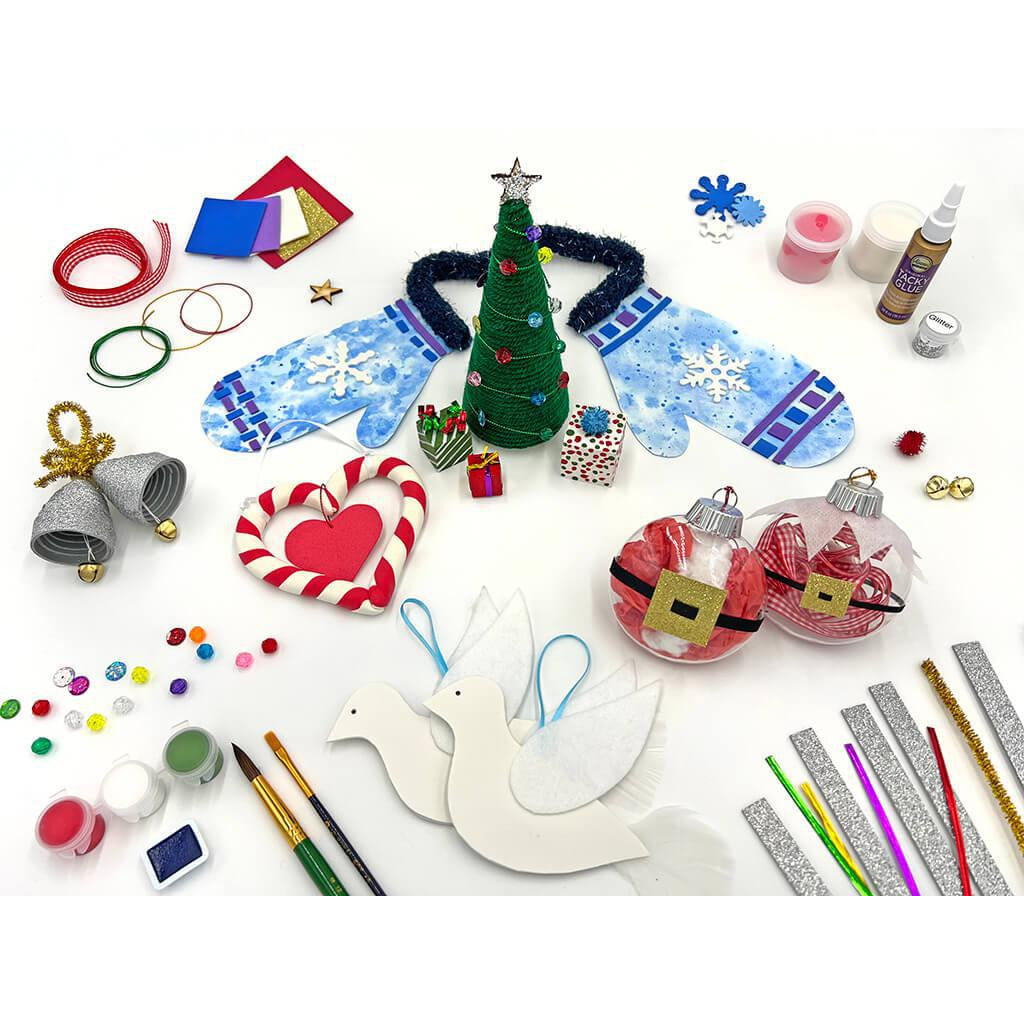Christmas Activity Kit - Mommy & Me Art Crafts Box Arts & Crafts I Create Art