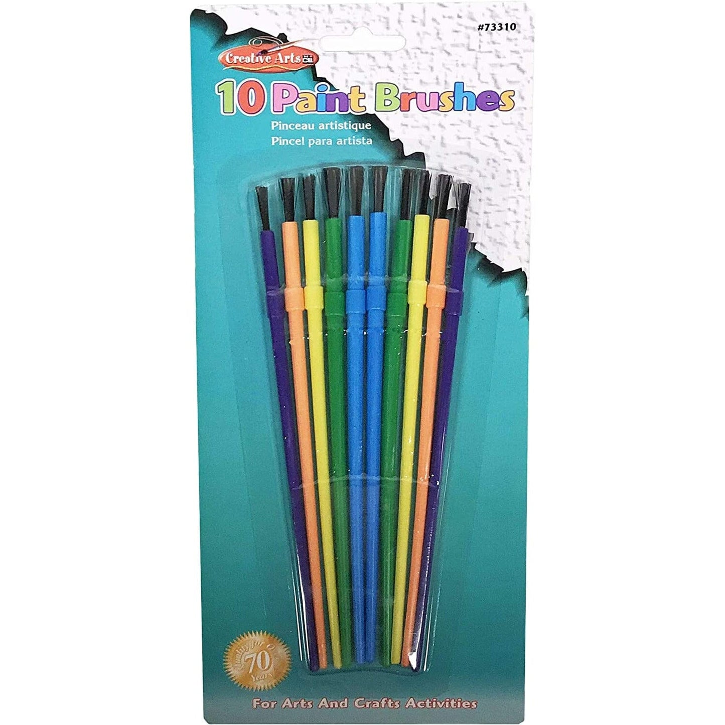 Brush (Creative Arts Assorted Plastic) Arts & Crafts Charles Leonard
