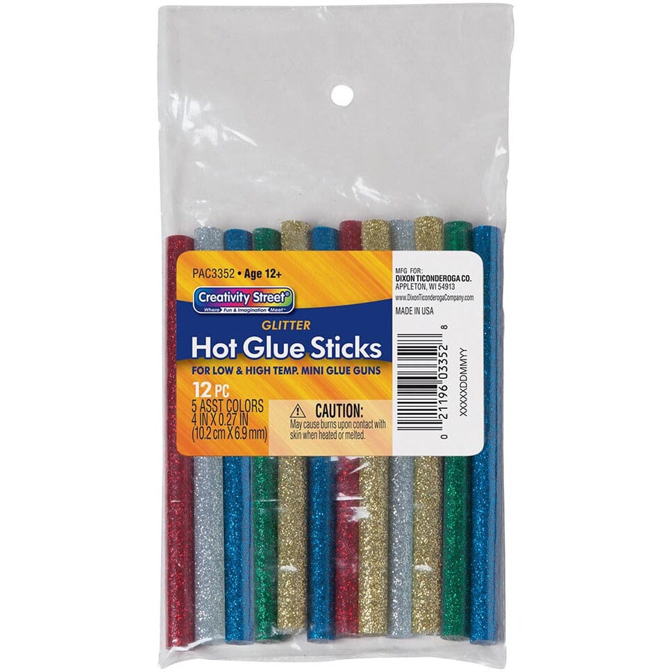 Hot Gun Glue Sticks (Mini Glitter) Arts & Crafts Pacon