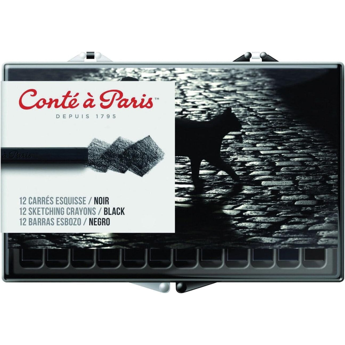 Conte Crayon Drawing & Painting Kits Conte Black 
