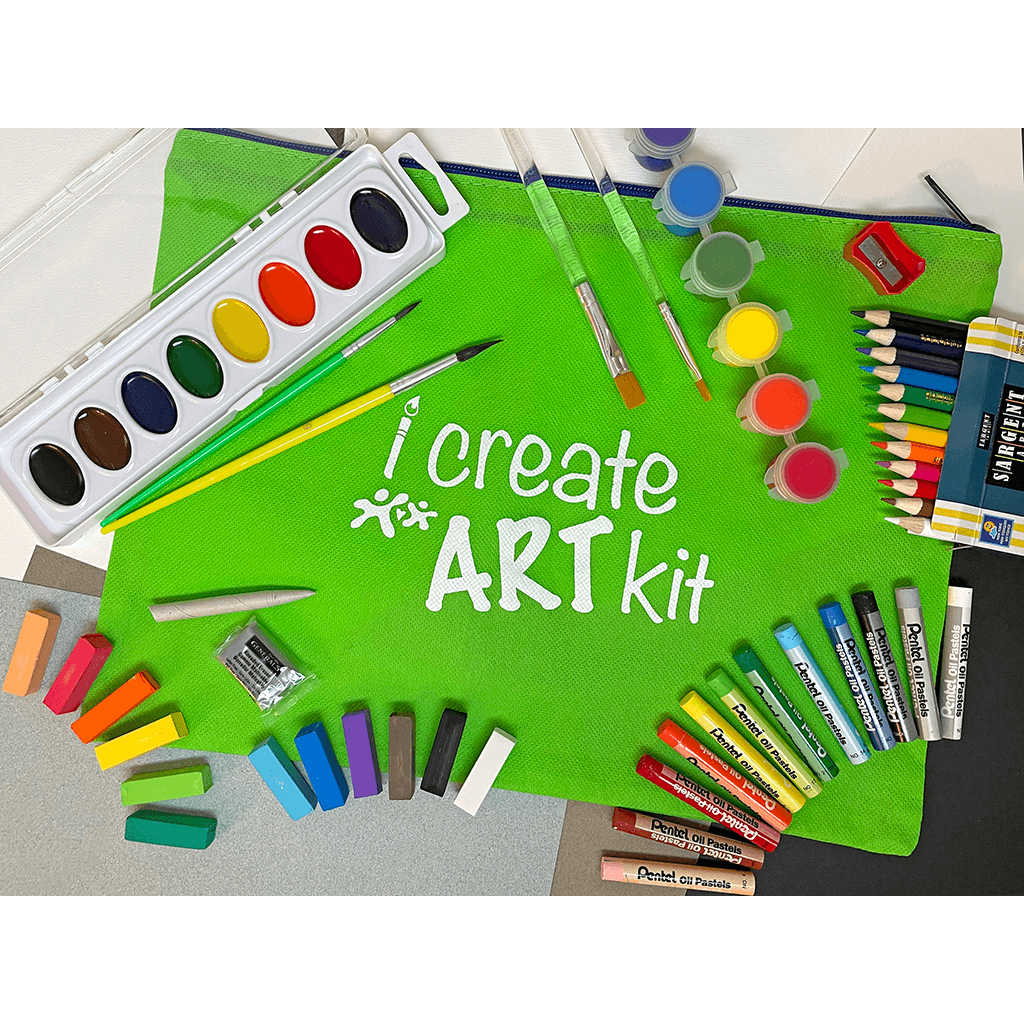 Kids Art Box Materials Pack C I Create Art 2 Children $60 