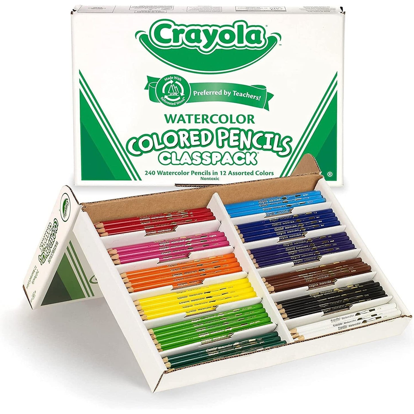 Colored Pencils Class Pack (240 Box) Drawing & Painting Kits Crayola 