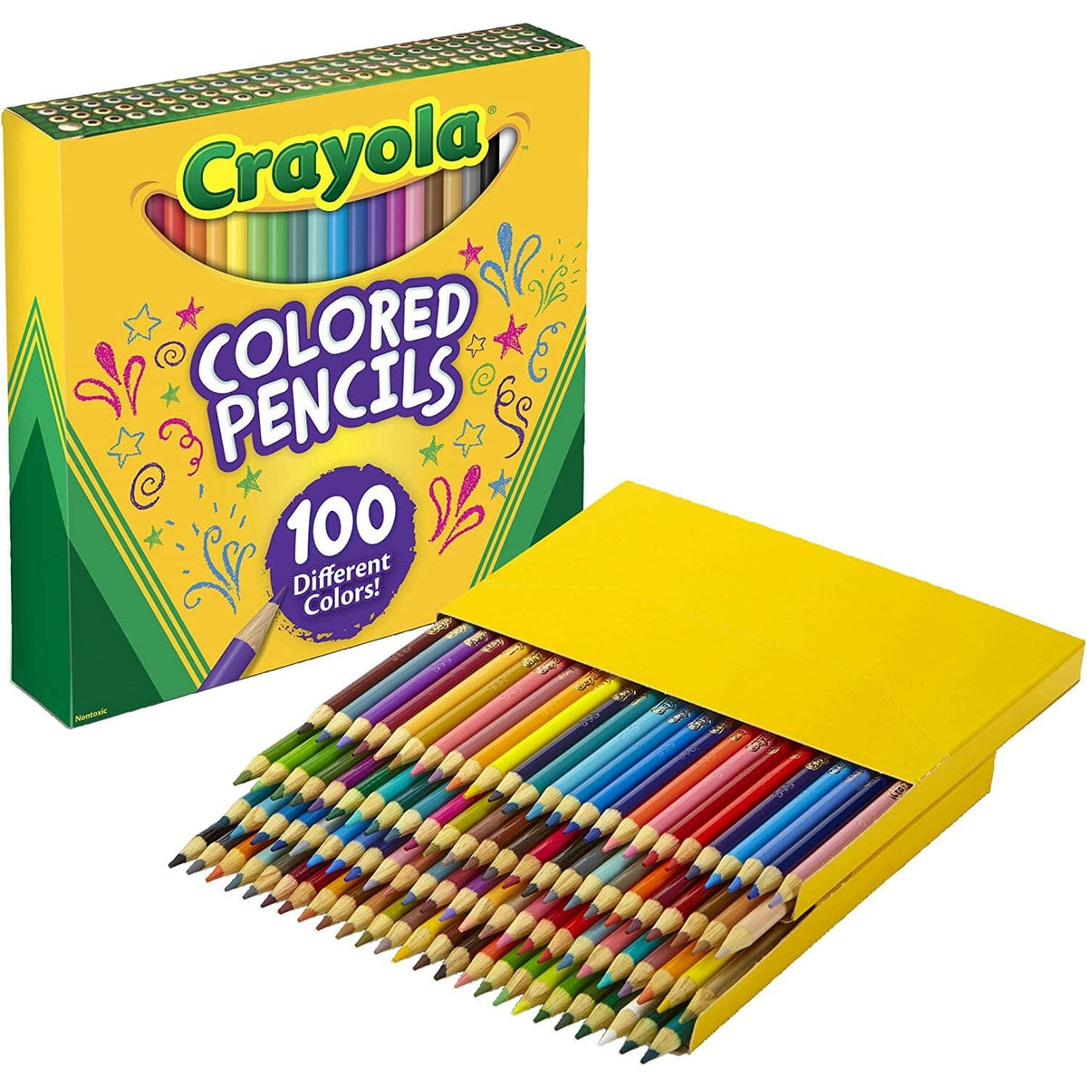 Colored Pencils (Long Sizes) Drawing & Painting Kits Crayola 