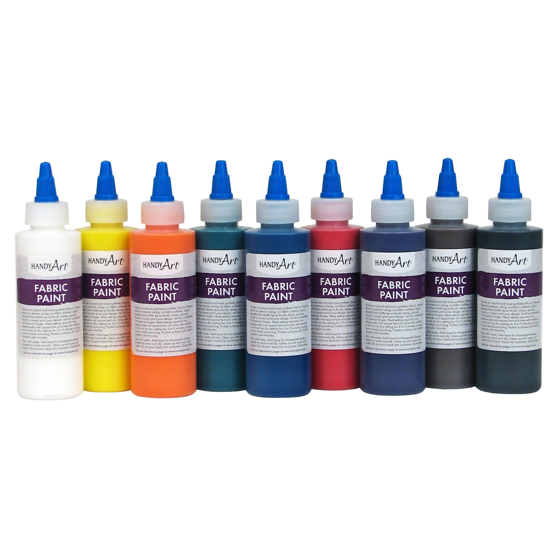 Handy Art® Paint Sets Drawing & Painting Kits Handy Art Fabric Paint 6 Set 2 oz 