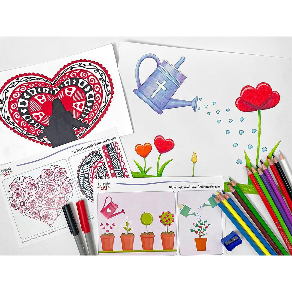 Christian Art Box (February 2022) I Create Art 