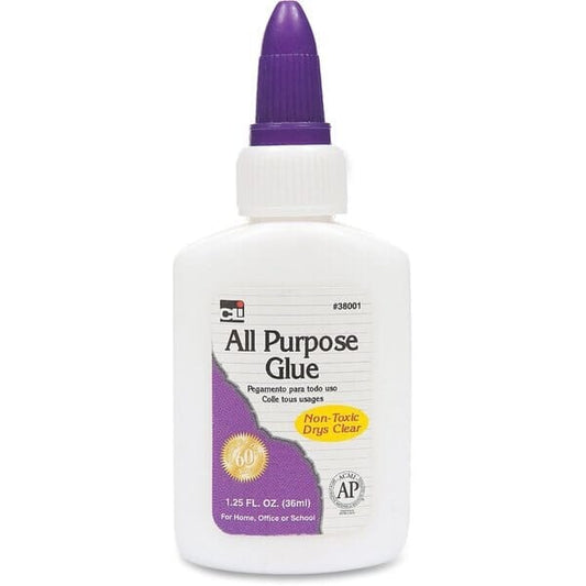 Glue - All Purpose - AP Certified - 1.25 oz. Bottle Art & Craft Kits Charles Leonard 
