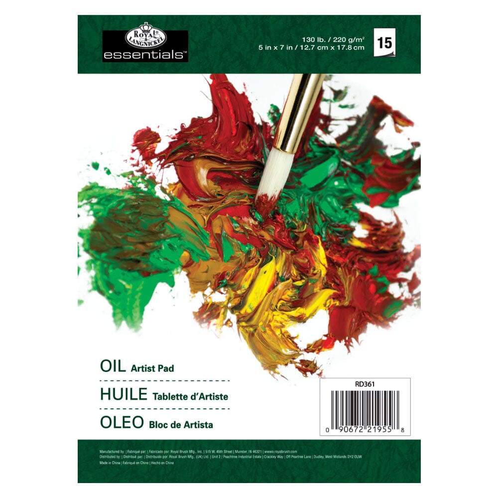 ACRYLIC PAPER Drawing & Painting Kits Royal Brush 5 x 7 (15 Sheets) 
