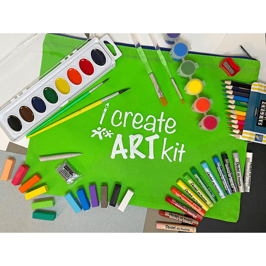 Kids Art Box Materials Pack A addon I Create Art 