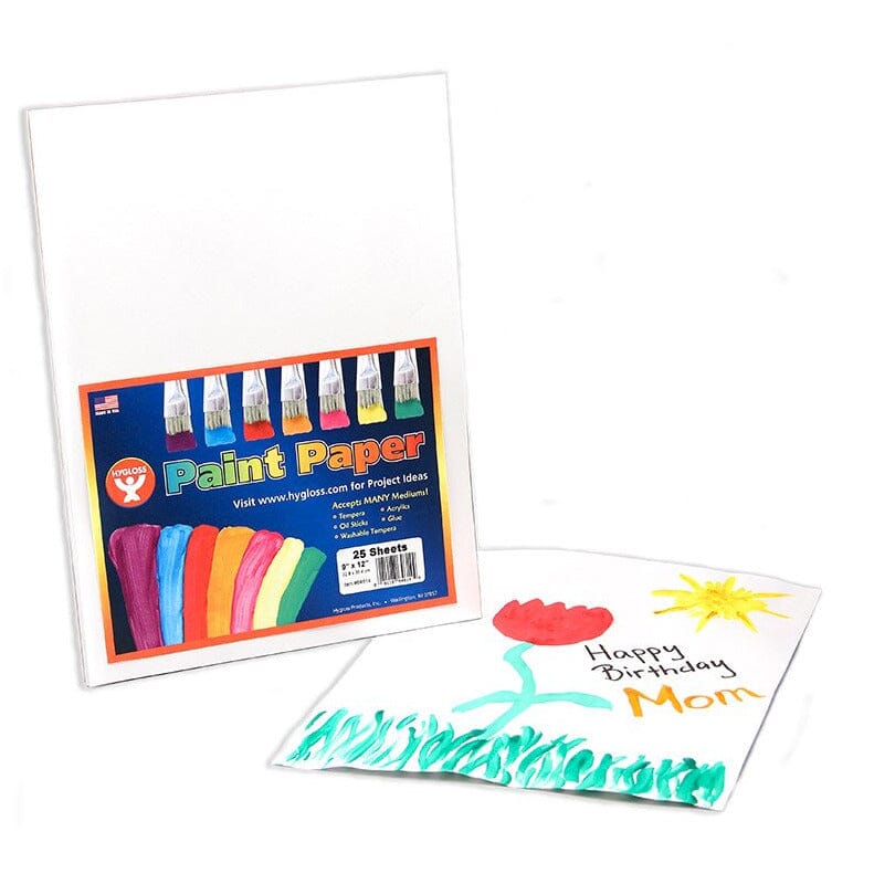Paint Paper - 9"x12" HyGloss